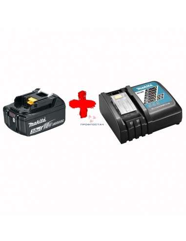 Набор аккумулятора и зарядного устройства LXT (BL1830B, DC18RC)//Makita