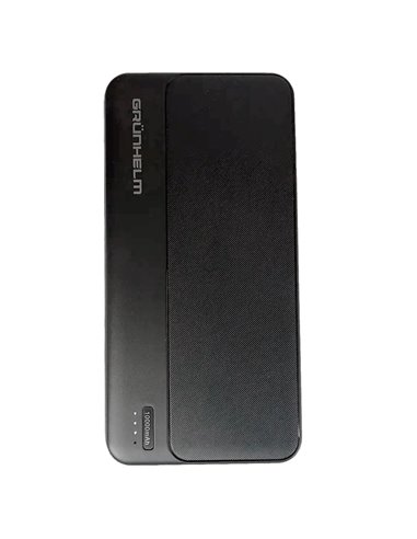 Power Bank, Портативна батарея 10.000 mAh, чорний  - GP-10B (GRUNHELM)