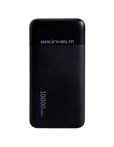 Power Bank, Портативна батарея 10.000 mAh, чорний - GP-26AB (GRUNHELM)