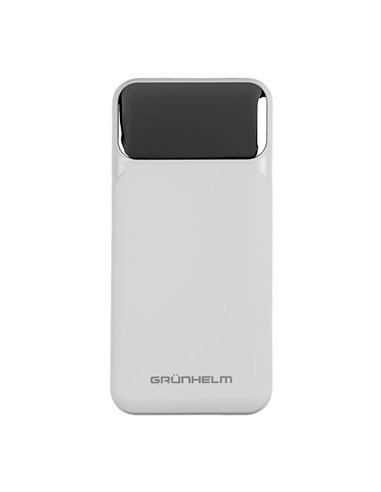 Power Bank, Портативна батарея 20.000 mAh, білий - GP-20WQC (GRUNHELM)