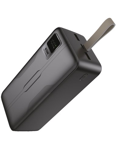 Power Bank, Портативна батарея 40.000 mAh,  для ноутбуків, чорний - GP-40BLT (GRUNHELM)